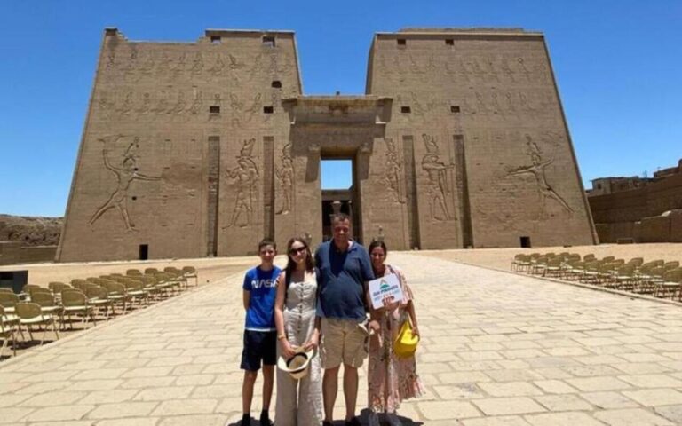 From Luxor: Private Edfu and Kom Ombo Temples Tour & Lunch