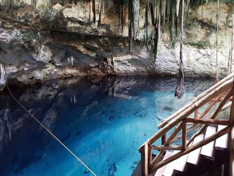 From Mérida: Day Trip to Cenotes De Santa Barbara With Food