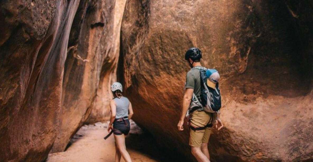 1 from moab half day canyoneering adventure in entrajo canyon From Moab: Half-Day Canyoneering Adventure in Entrajo Canyon