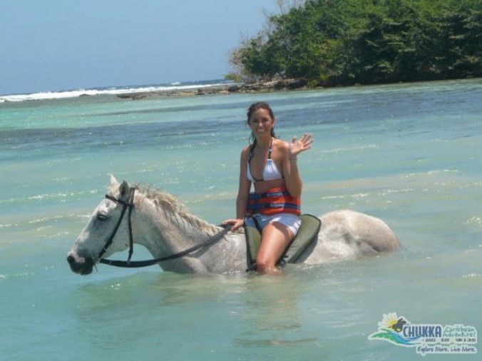 From Ocho Rios: Chukka Horseback Ride and Swim