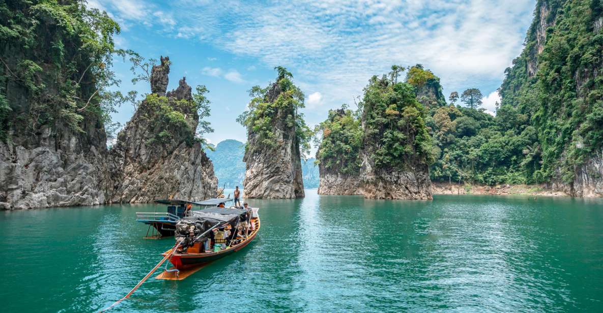 1 from phuket cheow lan lake overnight resort stay with meals From Phuket: Cheow Lan Lake Overnight Resort Stay With Meals