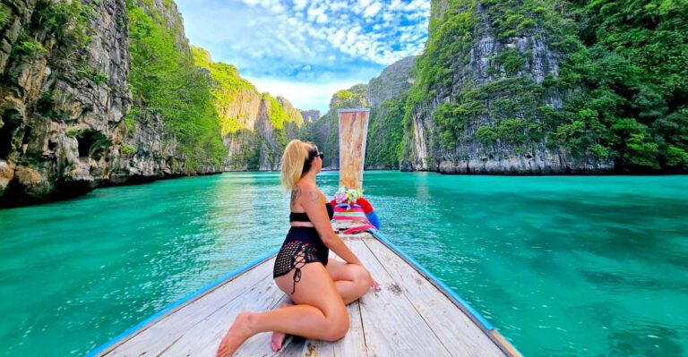 From Phuket: Day Trip to Phi Phi With Private Longtail Tour