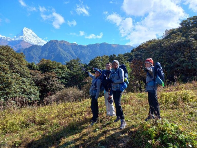 From Pokhara: 2-Day Trek to Australian Camp & Dhampus