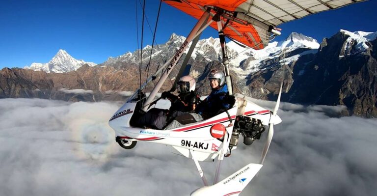 From Pokhara: 30 Minutes Ultralight Flight