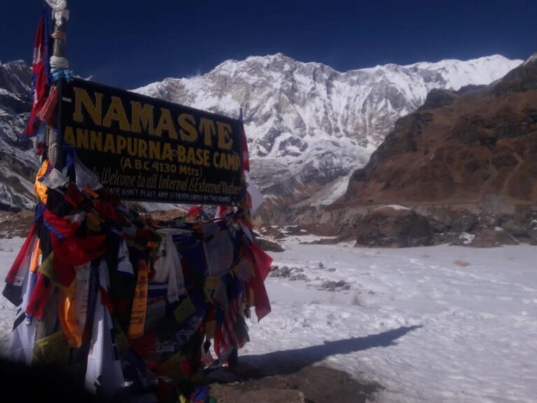 From Pokhara: 6 Day Annapurna Base Camp Trek