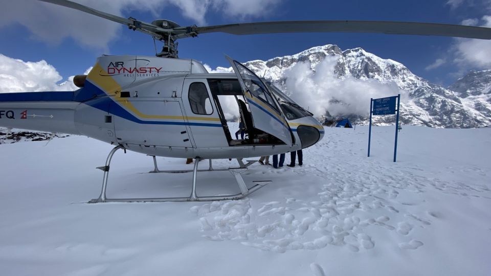 1 from pokhara annapurna base camp helicopter tour From Pokhara : Annapurna Base Camp Helicopter Tour
