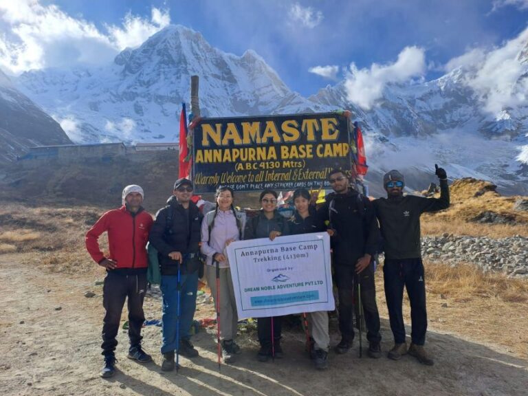 From Pokhara: Budget 5 Day Annapurna Basecamp Trek