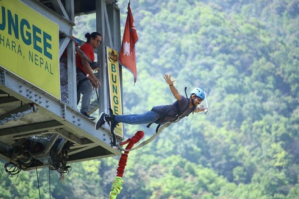 1 from pokhara world second highest bungee jumping From Pokhara: World Second Highest Bungee Jumping Experience