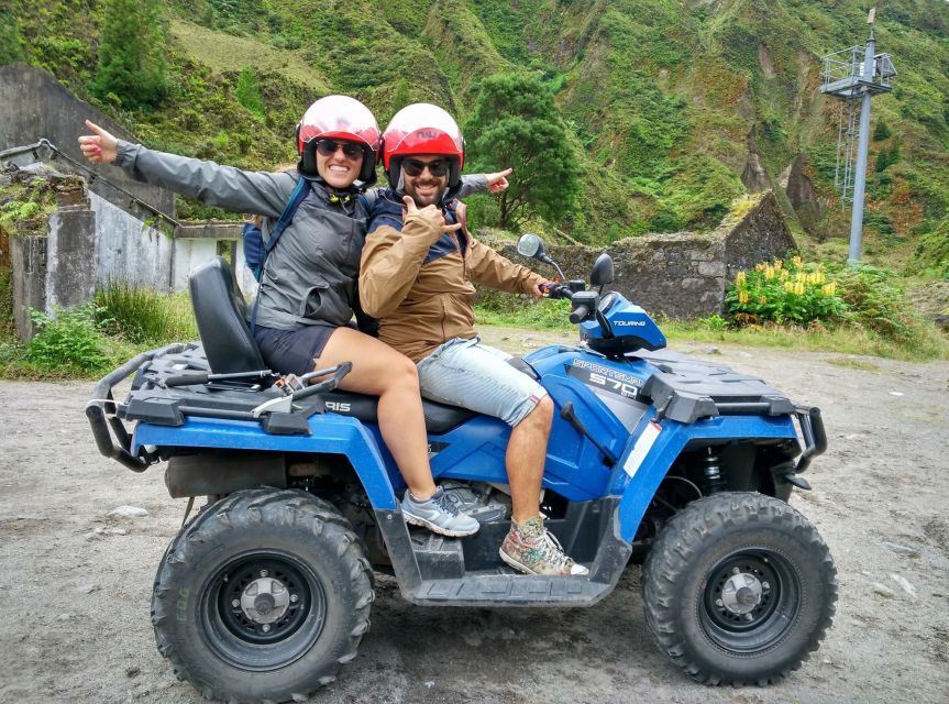 1 from ponta delgada half day sete cidades single quad tour From Ponta Delgada: Half-Day Sete Cidades Single Quad Tour