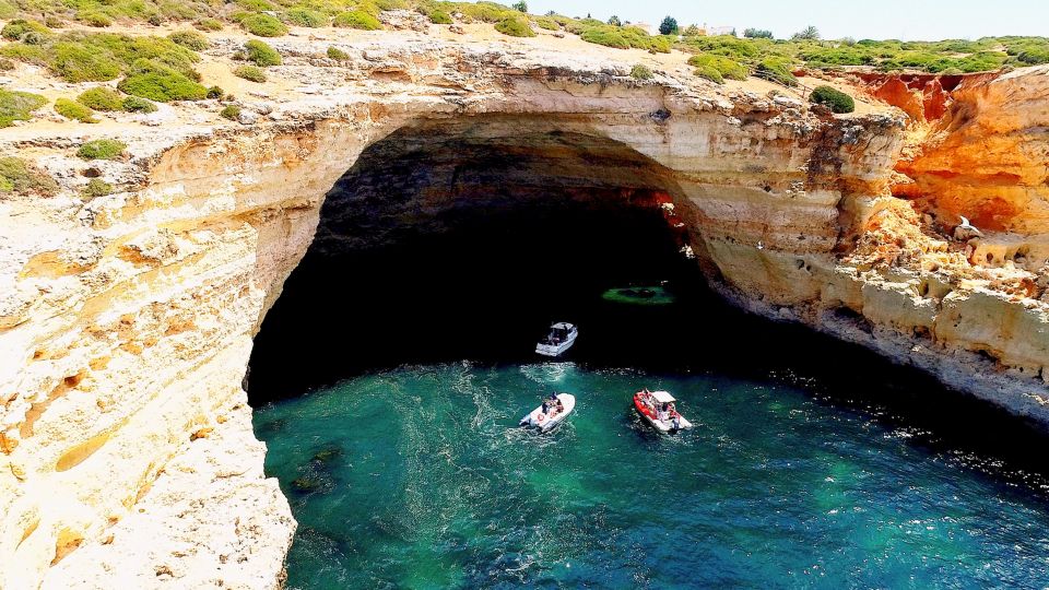 1 from portimao private boat tour to benagil cave From Portimão: Private Boat Tour to Benagil Cave