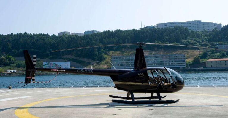 From Porto: City and Douro River Helicopter Sightseeing Tour