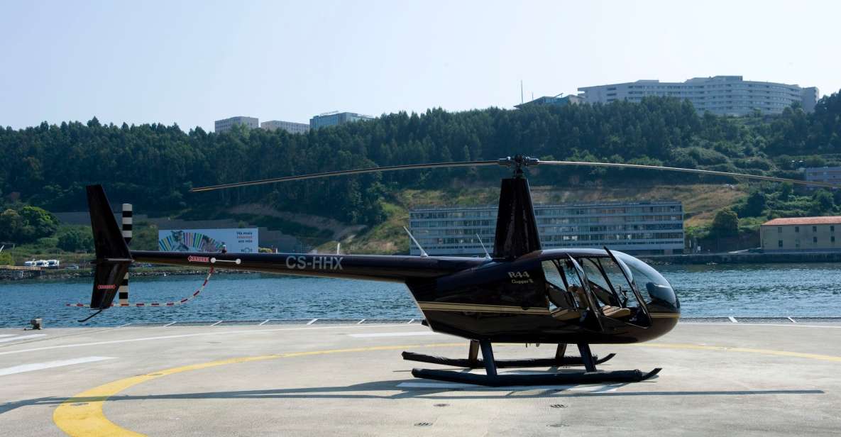 From Porto: City and Douro River Helicopter Sightseeing Tour