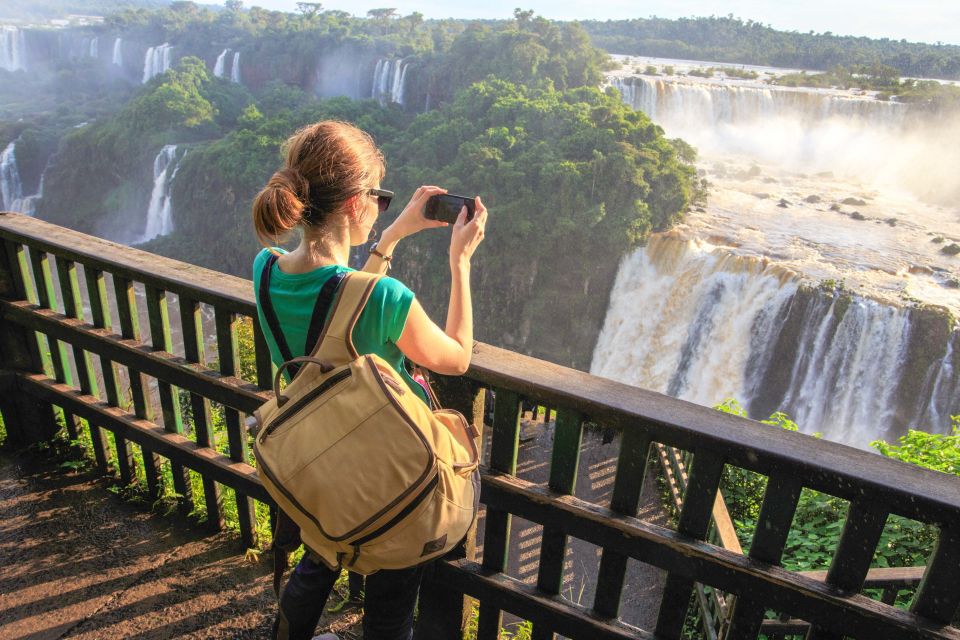 1 from puerto iguazu brazilian side of the falls with ticket From Puerto Iguazu: Brazilian Side of the Falls With Ticket