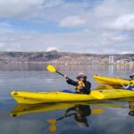 1 from puno half day kayak on uros floating islands From Puno: Half-Day Kayak on Uros Floating Islands