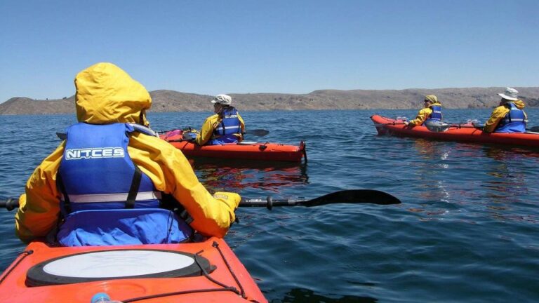 From Puno: Kayak Excursion to the Uros Islands Full Day