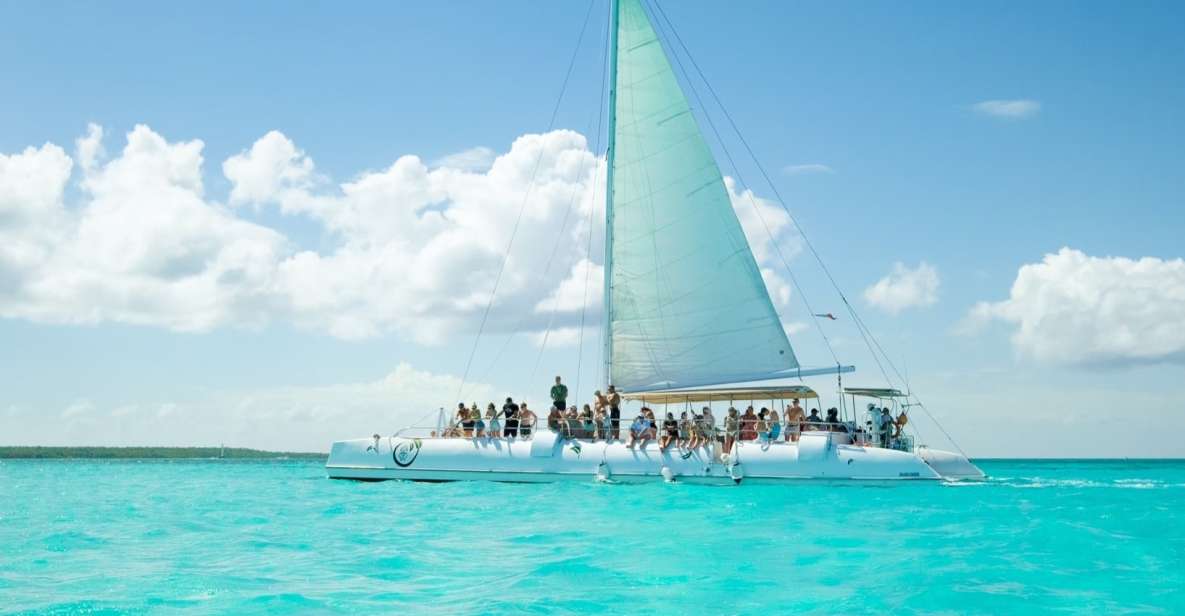 1 from punta cana saona island catamaran tour w buffet lunch From Punta Cana: Saona Island Catamaran Tour W/ Buffet Lunch