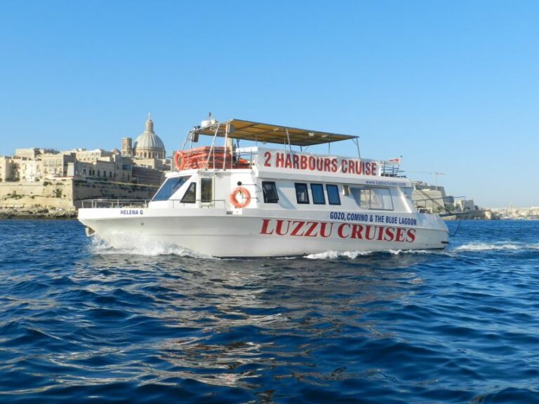 From Sliema: Cruise Around Malta S Harbours & Creeks