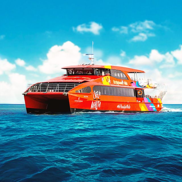 1 from sliema or bugibba comino blue lagoon round trip ferry From Sliema or Bugibba: Comino Blue Lagoon Round-Trip Ferry