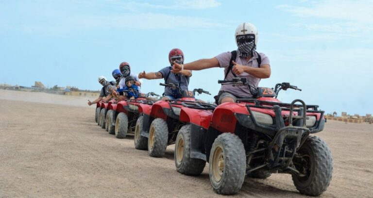 From Soma Bay: ATV Ride Tour Along the Sea & Mountains