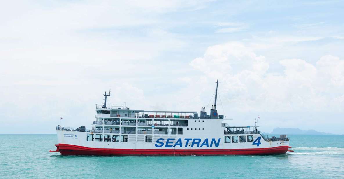 1 from suratthani one way ferry to koh samui From Suratthani: One-Way Ferry to Koh Samui