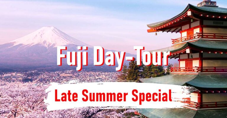 From Tokyo: 10-hour Mount Fuji Private Customizable Tour