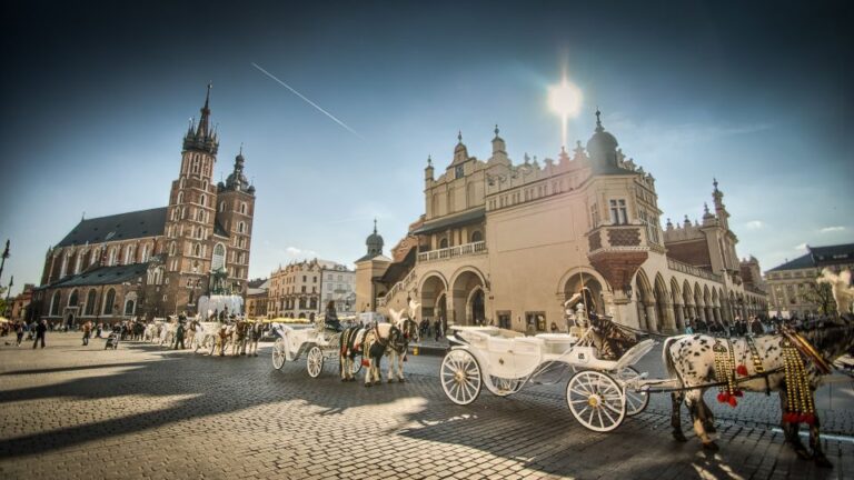 From Warsaw: Krakow Sightseeing Tour by Express Train
