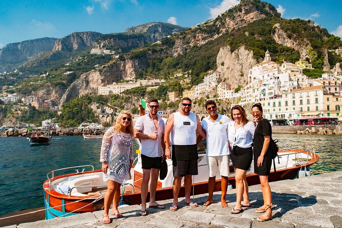 Full Day Amalfi Coast Small Group Boat Tour From Naples