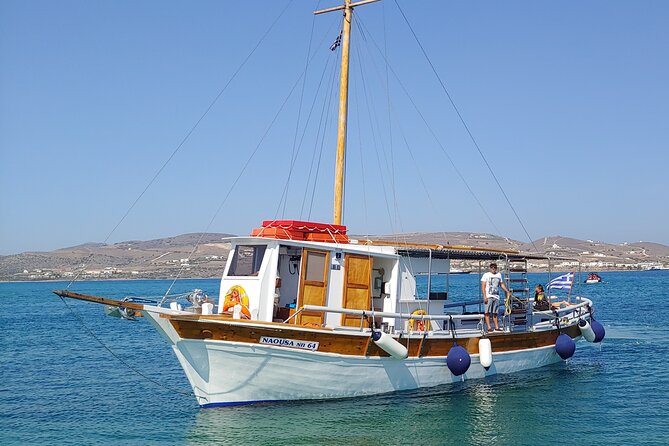 1 full day cruise in antiparos and despotiko with barbecue Full-Day Cruise in Antiparos and Despotiko With Barbecue
