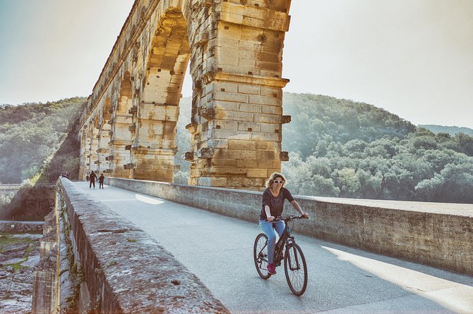 Full Day Cycling Trip in Uzès, Pont Du Gard and Surrounding Villages