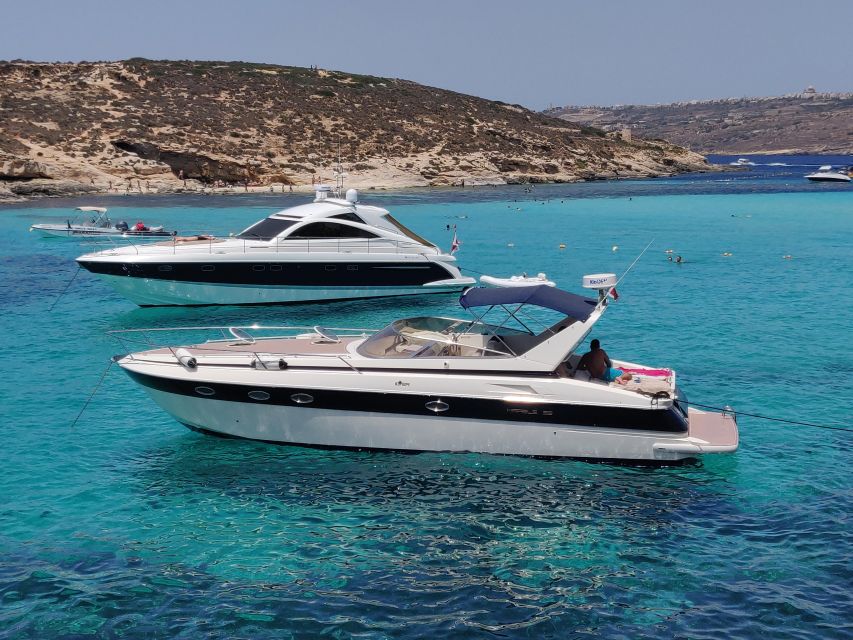 1 full day private boat charter in malta comino Full Day Private Boat Charter in Malta & Comino