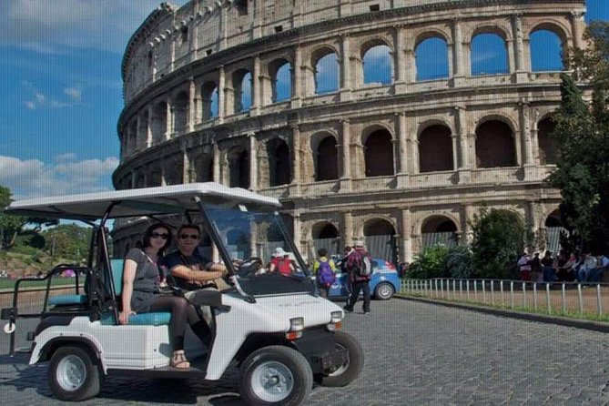 1 full day private guided tour of rome by golf cart colosseum and roman forum Full Day Private Guided Tour of Rome by Golf-Cart & Colosseum and Roman Forum