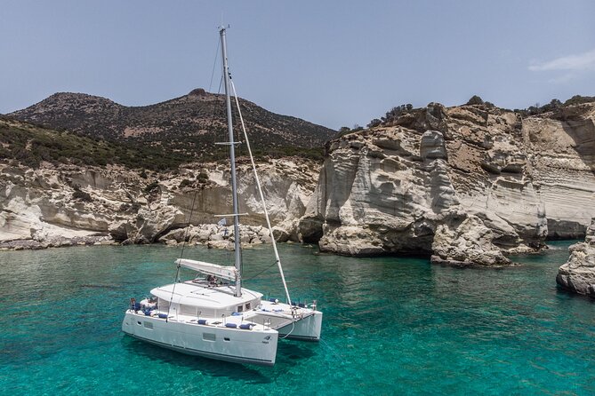 Full-Day Small-Group Cruise in Milos & Poliegos With Lunch