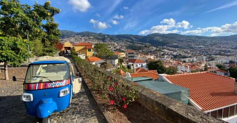 Funchal: Explore the City Sights on a Tuk-Tuk 2 Hours Tour