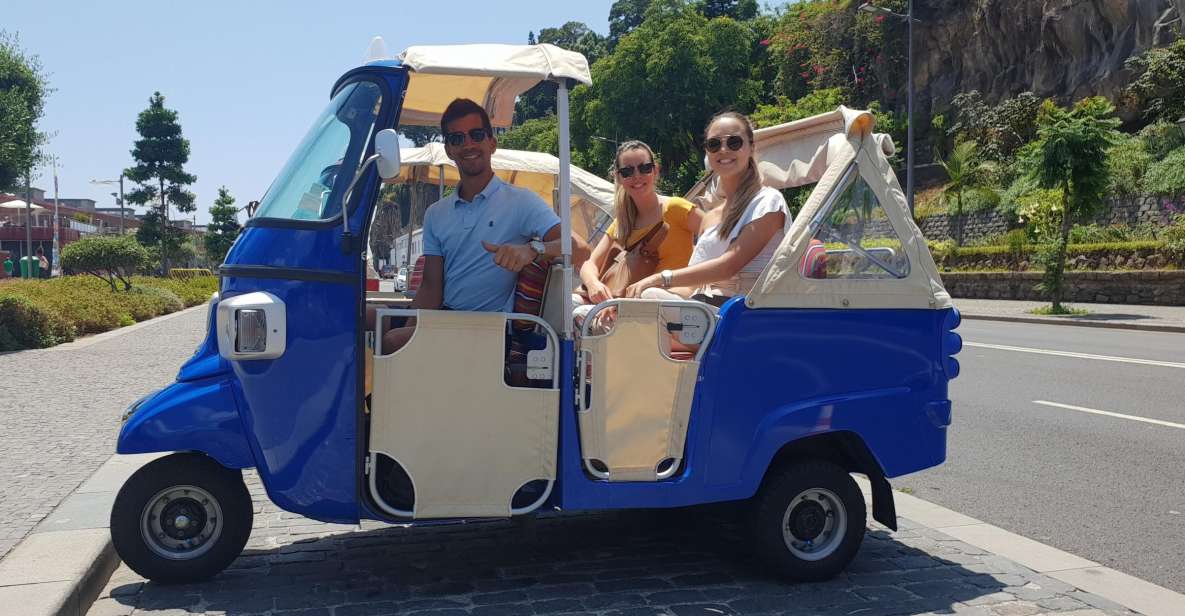 1 funchal guided city tuk tuk tour Funchal: Guided City Tuk-Tuk Tour