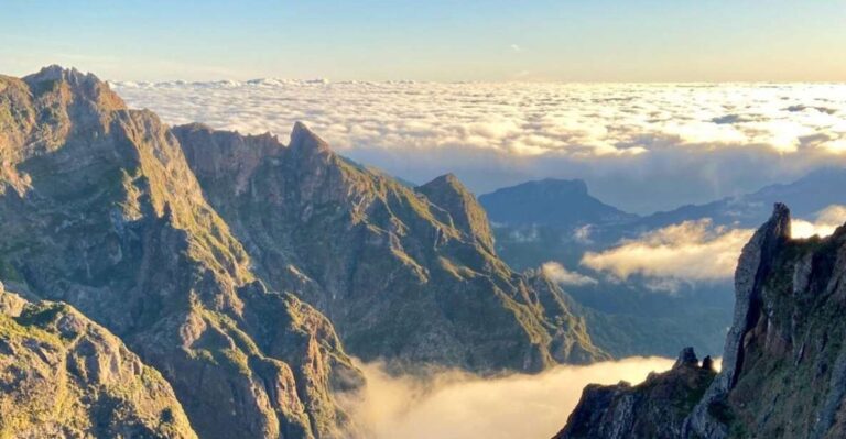 Funchal: Morning Transfer Pico Do Arieiro Pico Ruivo Hike