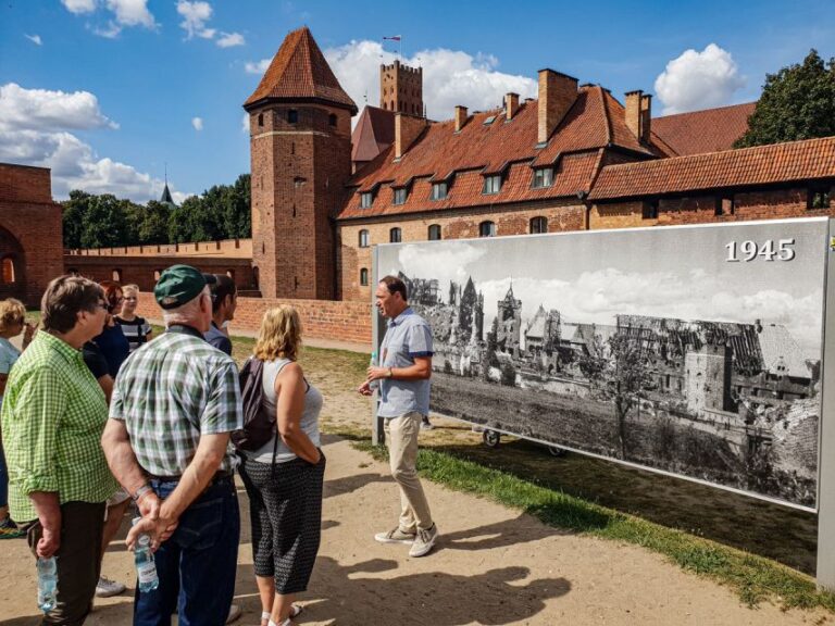 Gdansk: Malbork Castle & Westerplatte Tour With Local Lunch