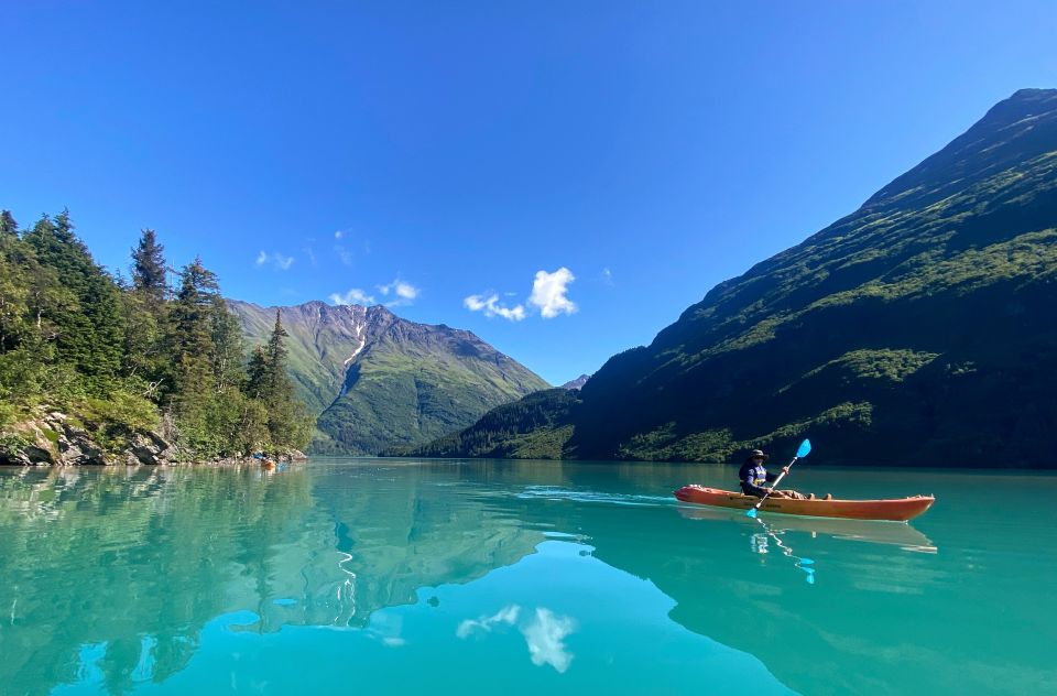 1 glamping kayaking on glacial grant lake in wild alaska Glamping & Kayaking on Glacial Grant Lake in Wild Alaska