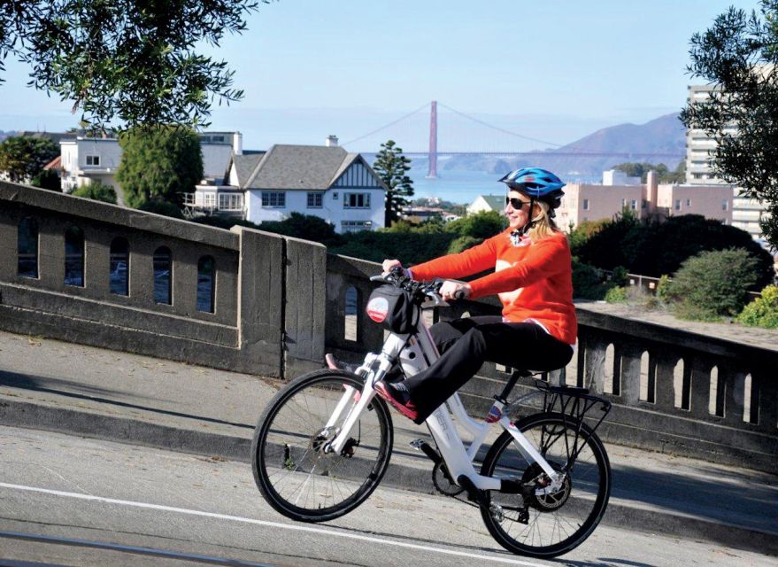 Golden Gate Bridge: Electric Bike Guided Tour to Sausalito