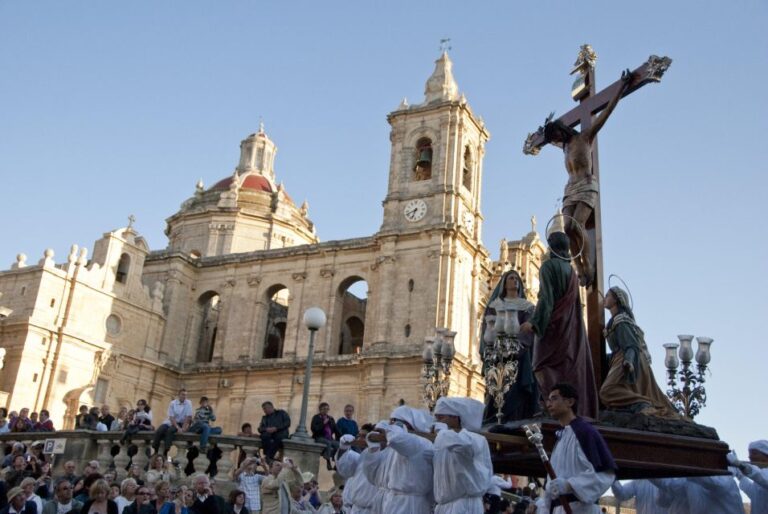 Good Friday Easter Procession With Commentary and Transport