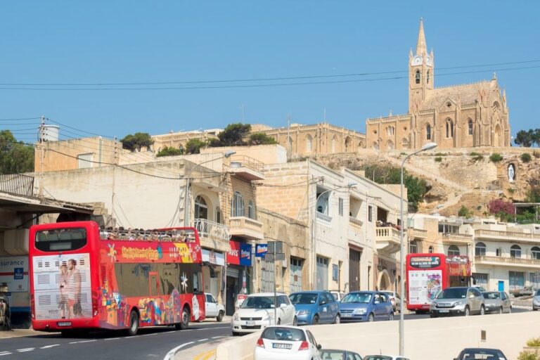 Gozo: City Sightseeing Hop-On Hop-Off Bus Tour