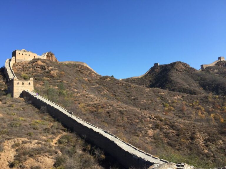 Great Wall Jinshanling To Simatai West Hiking Private Tour
