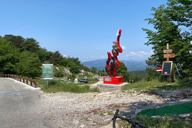 Guided Bike Tour in the Mountains Including Col De La Madone, La Turbie and Col Deze From Nice