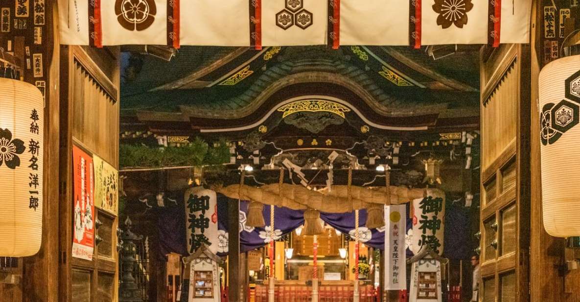 1 hakata temple and shrine tour with food stall Hakata Temple and Shrine Tour With Food Stall Experience