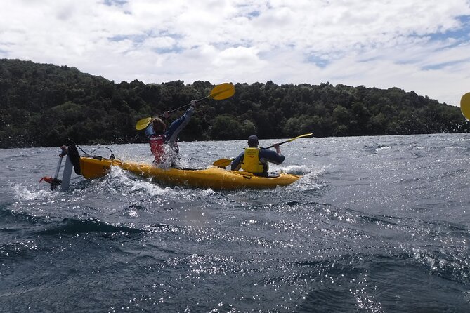 1 half day kayak to the maori rock carvings in lake taupo Half-Day Kayak to the Maori Rock Carvings in Lake Taupo