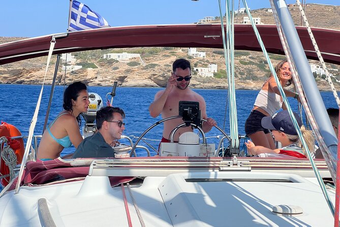 Half Day Private Sailing Cruise in Santorini Island up to 6 Pax