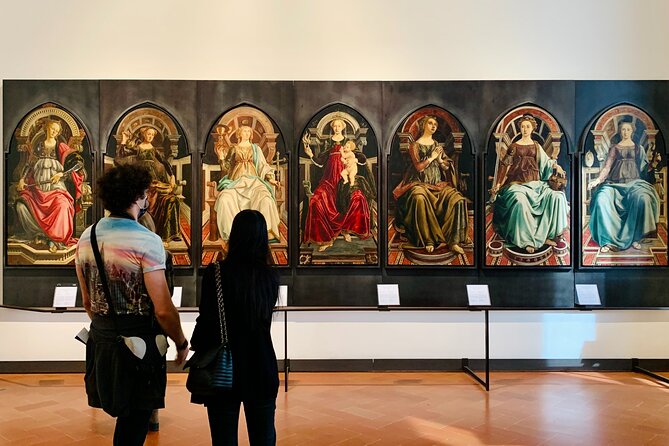 1 half day uffizi and accademia small group guided tour Half-Day Uffizi and Accademia Small-Group Guided Tour