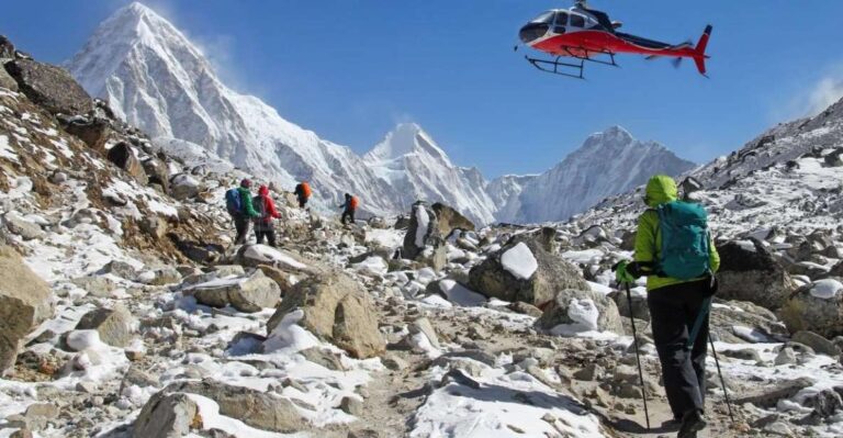 Helicopter Tour From Pokhara to Annapurna Base Camp