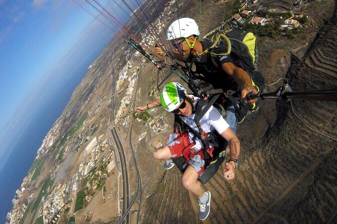 HELLO! Paragliding Tandem Flight in Tenerife