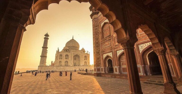 Heritage Landmark Agra Guided Tour With Taj Mahal Sunrise