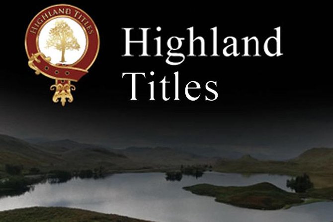 1 highland titles Highland Titles